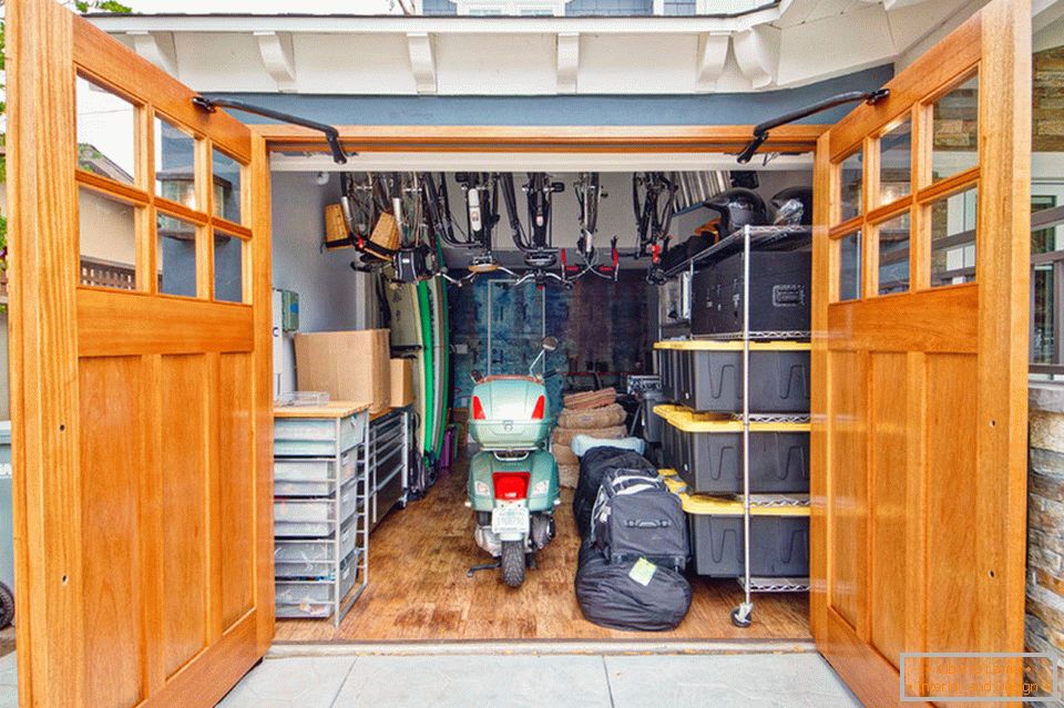 Przechowywanie w garażu