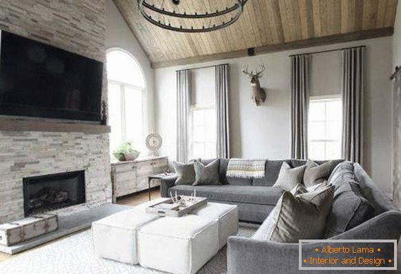 Piękny pokój w Twoim domu - połączenie materiałów i stylów we wnętrzu