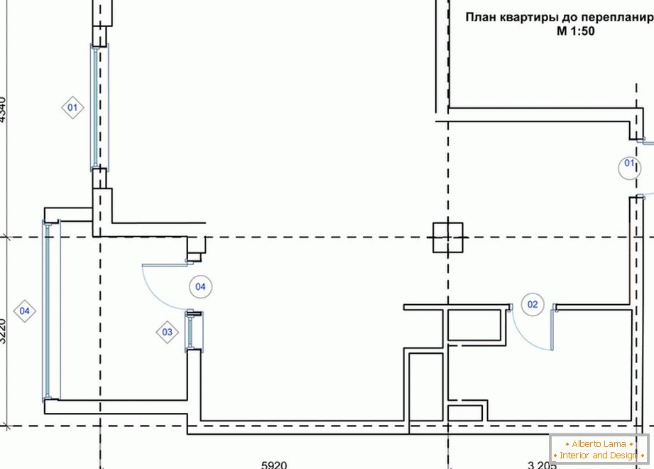 Układ маленькой квартиры