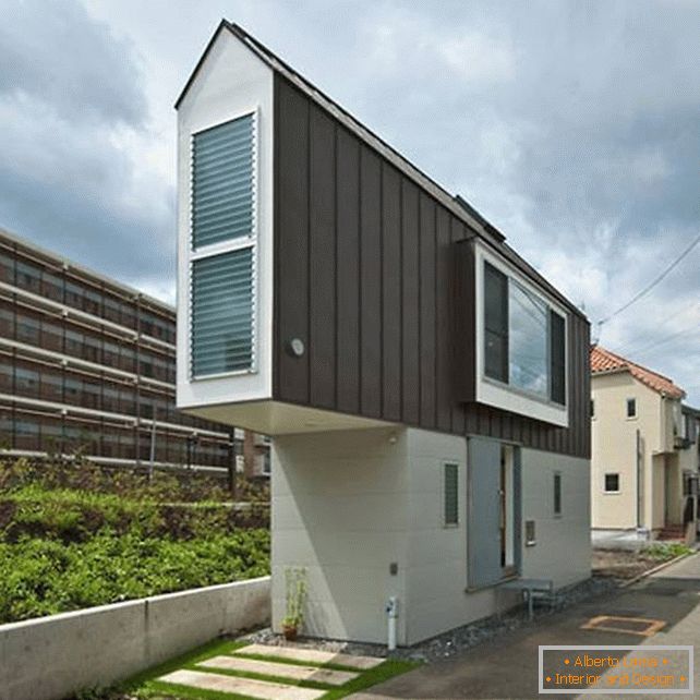 Dom o dziwnej formie z Mizuishi Architects Atelier