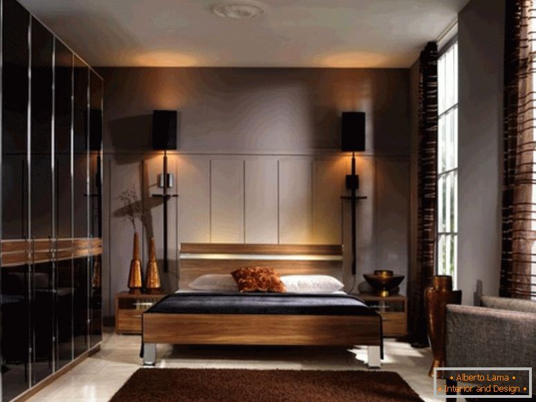 nowoczesne łazienki-brązowy-nowoczesny-sypialnia-design-2359bac95e2bc585
