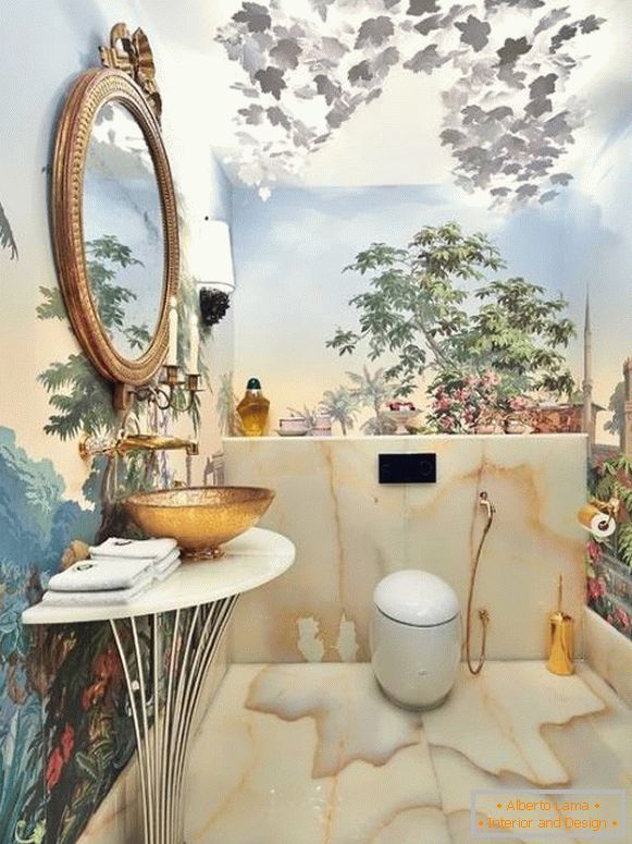 malowanie ścian w łazience