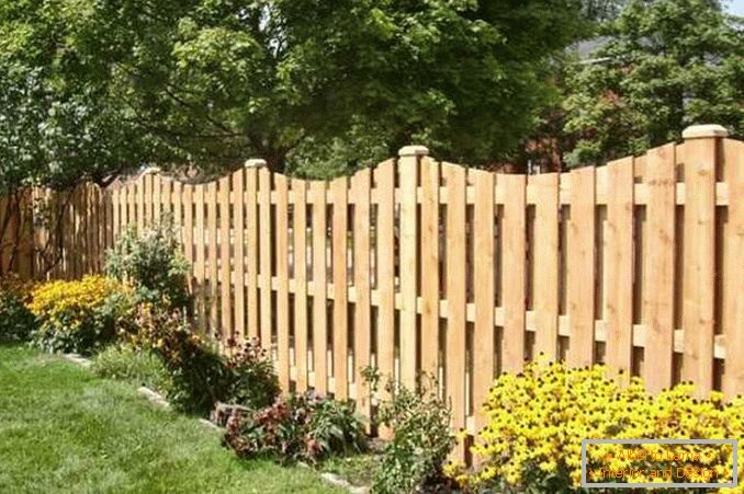 drewniane ogrodzenia do zdjęcia prywatnego domu