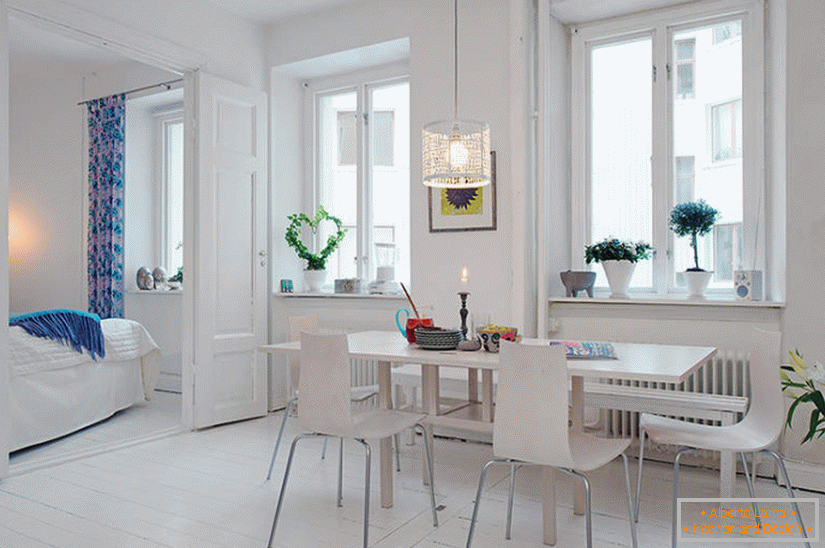 Oryginalny mały apartament o powierzchni 34 m2 w Szwecji