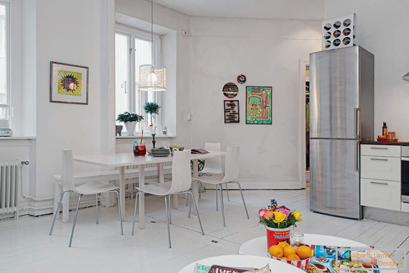 Oryginalny mały apartament o powierzchni 34 m2 w Szwecji