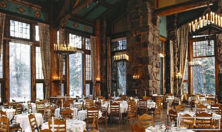 Projekt restauracji w Ahwahnee