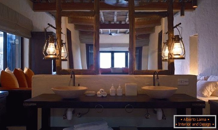 Wnętrza hotelu Six Senses Zighy Bay