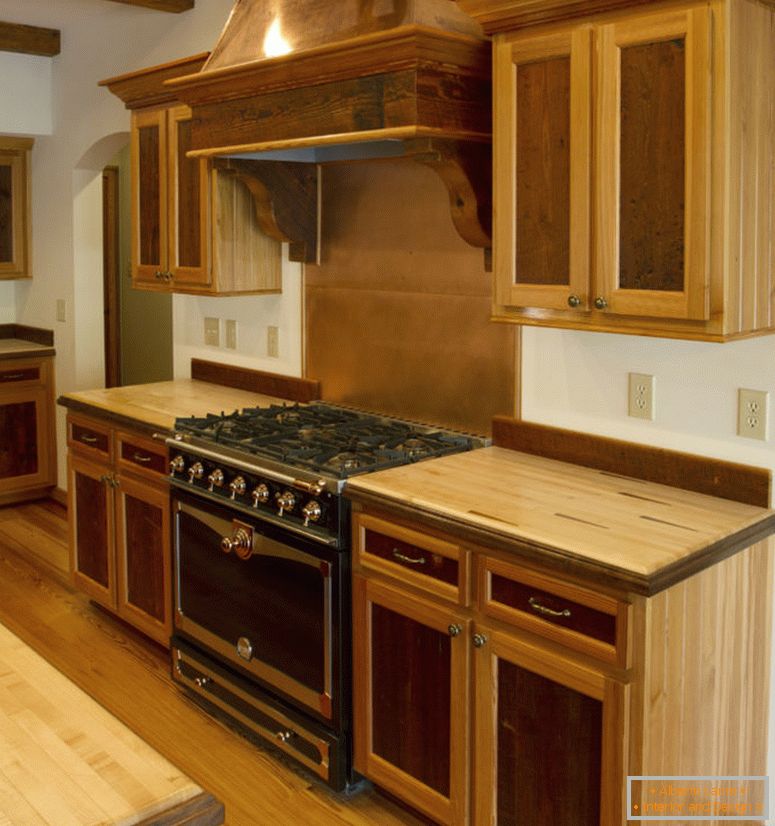mozaika-tek-drewno-kuchnia-szafki-projekt-pomysły-dla-małej przestrzeni-z-futurystycznym-drewnianym-zakres-kaptur-i-ukos-krawędź-blaty-styl-plus-fascynujący-backsplash-jak-dobrze- as-typy-drewna-do-kabiny-kuchni