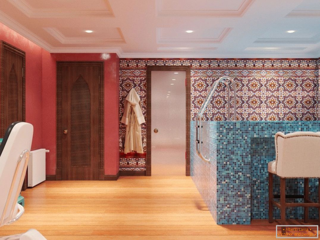 Łazienka w stylu orientalnym
