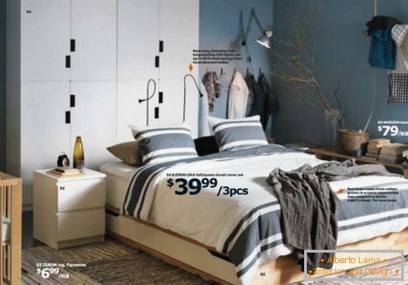 Sypialnia z katalogu IKEA 2015