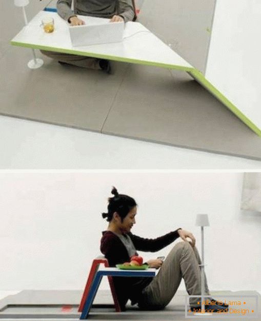 Kreatywne meble biurowe Origami