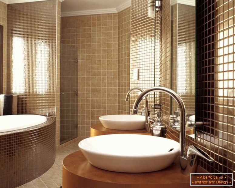 Mozaika do łazienki - 100 zdjęć pomysłów jak ozdobić