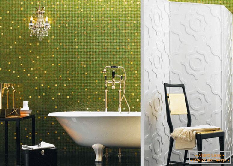 Mozaika do łazienki - 100 zdjęć pomysłów jak ozdobić