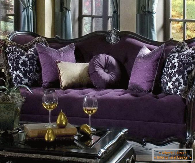 Sofa w stylu Art Nouveau