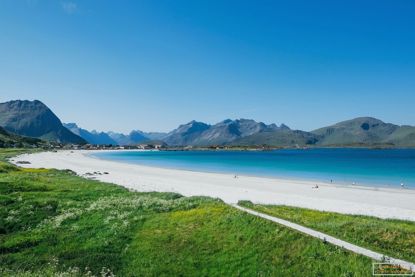 Idealne wybrzeże Norwegii