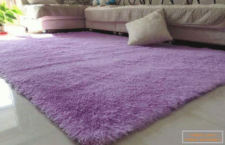 puszyste dywany-anty-skidyng-kudłaty-dywan-jadalnia-dywany-dywaniki-purpurowe-kudłaty-dywany-makhora-a609-pm