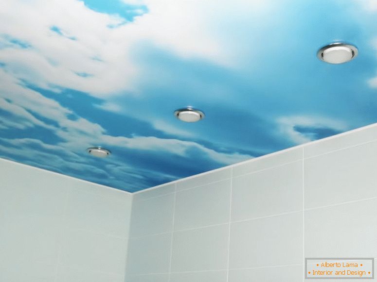 Sufity podwieszane w łazience - 130 pomysłów na zdjęcia