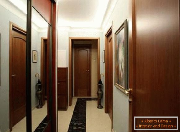 korytarz w wąskim korytarzu z przedziałem garderoby, zdjęcie 20