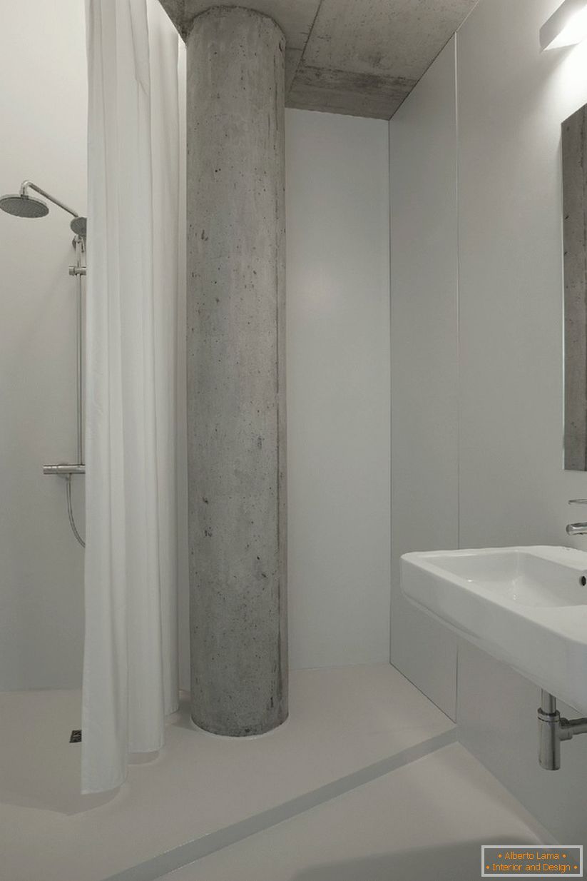 Projekt wnętrza kabiny prysznicowej