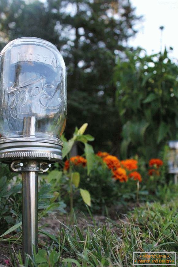 lampa ogrodowa na baterii słonecznej z rękami, zdjęcie 23