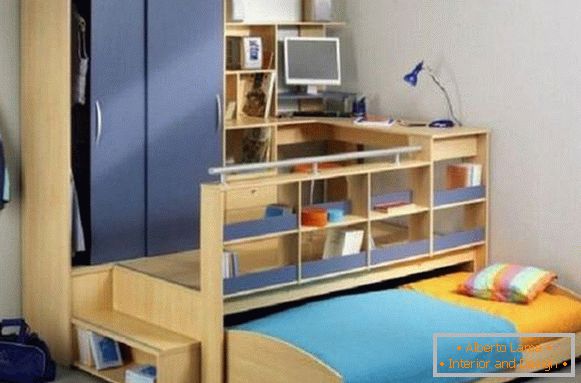 Łóżko szafy w pokoju dziecinnym, zdjęcie 7