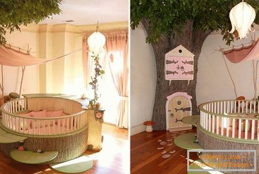 Forest Fairy's House w pokoju dziecięcym