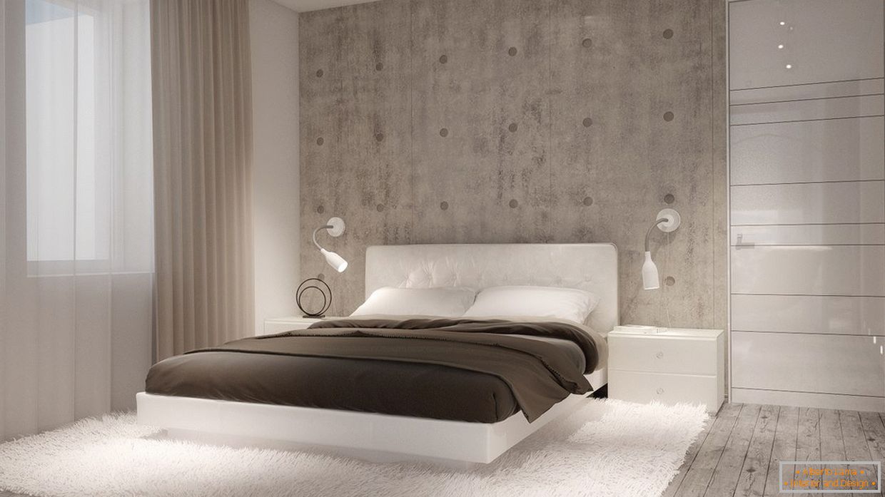 Sypialnia w nowoczesnym stylu