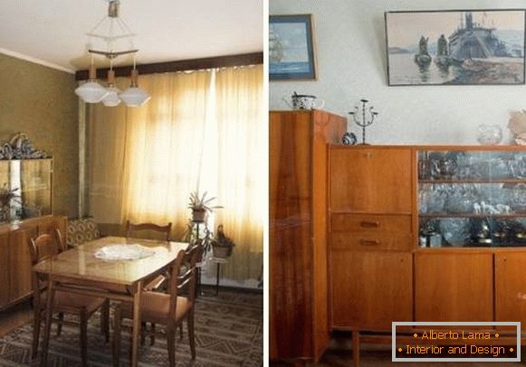 Radzieckie meble do salonu z lat 50-70
