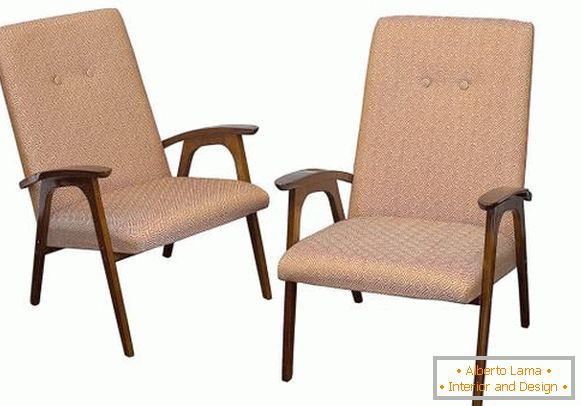 Radzieckie fotele z lat 50-70-tych