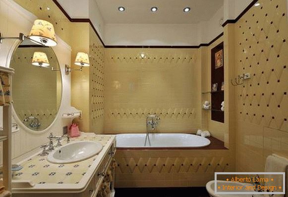 łazienka w stylu klasycznym, zdjęcie 1
