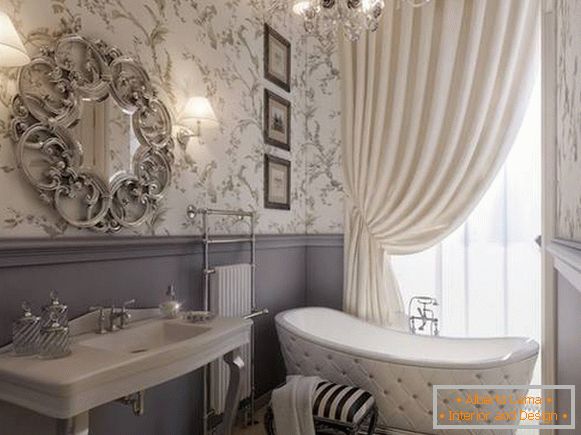 żyrandol w łazience w klasycznym stylu, zdjęcie 20