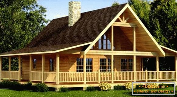 Który drewniany dom jest lepszy: bocznica lub drewno?
