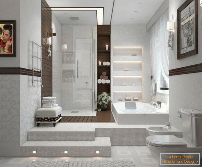 Funkcjonalny design łazienki