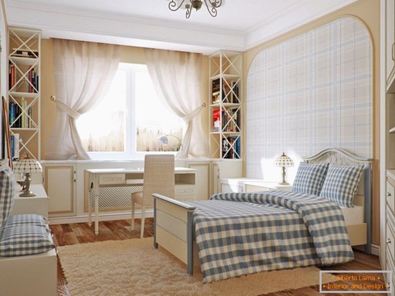 sypialnia w stylu Provence-1