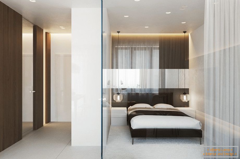 Przytulny minimalizm w mieszkaniu pod Moskwą 40 ​​m2