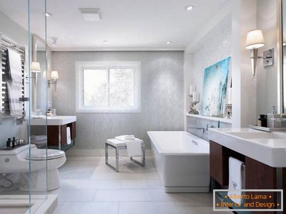 piękny design łazienek w domach prywatnych, fot. 6