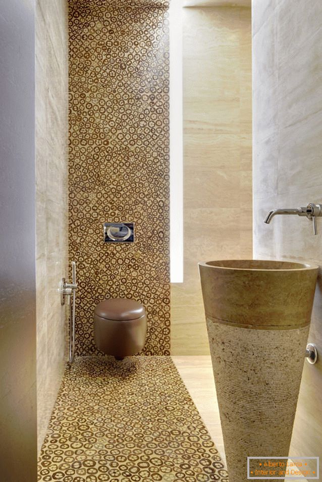 Projektowanie gościnnych łazienek w stylu fusion