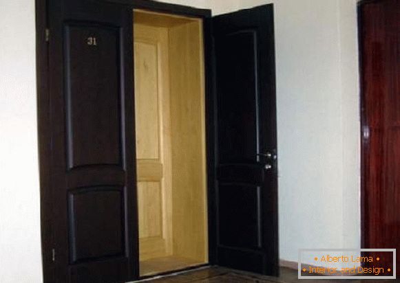drewniane drzwi wejściowe do mieszkań, fot. 31