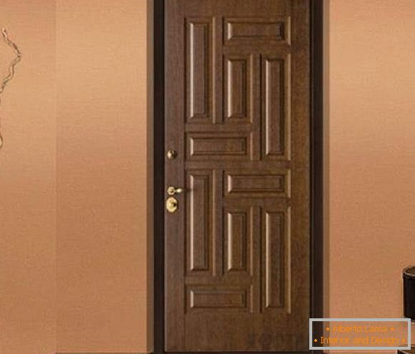 drewniane drzwi wejściowe do apartamentów, zdjęcie 32