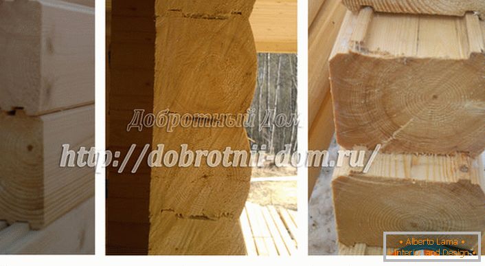 Nowoczesny materiał budowlany to profilowana belka z drewna sosnowego, bardziej stroma i droższa profilowana belka klejona.