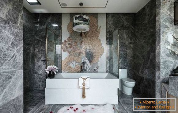 Luksusowy projekt łazienki w stylu chińskim